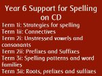 Support For Spelling